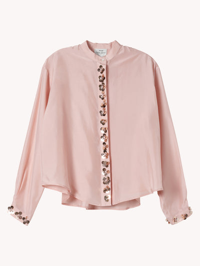 Embroidery Habotai Shirt