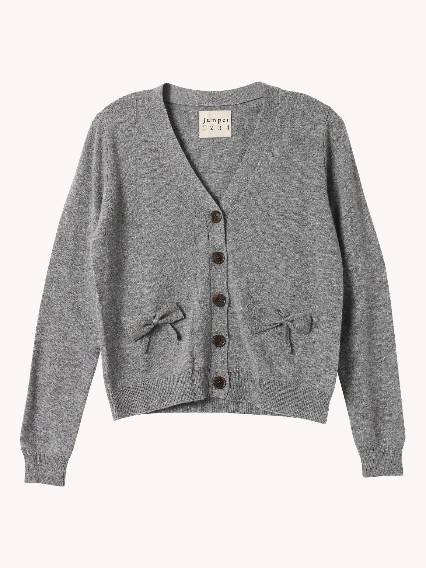 Bow Pocket Cardigan