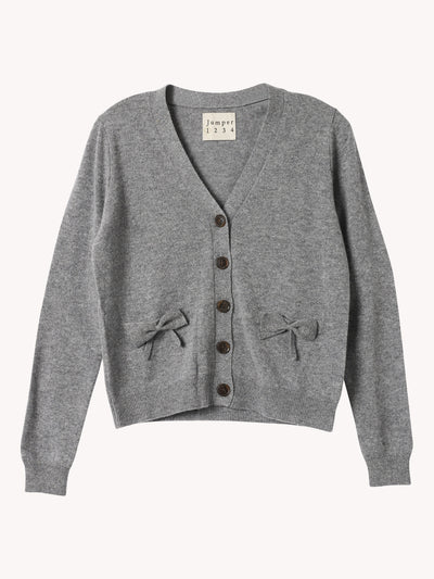 Bow Pocket Cardigan