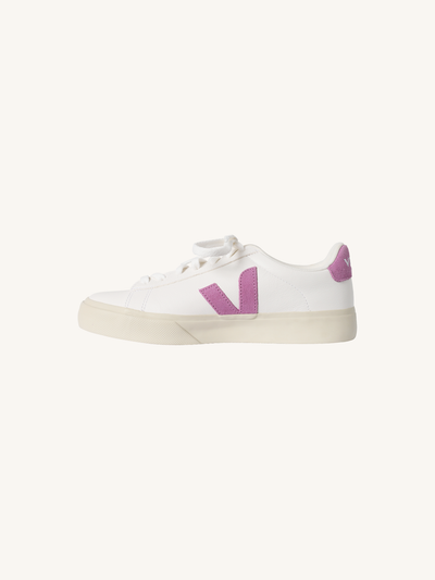 Leather Campo Sneaker in Mulberry