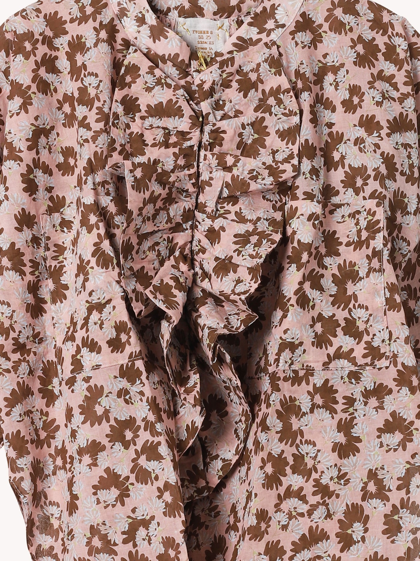 MARGARITA PEONY BASE FRILL SHIRT