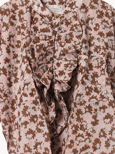 MARGARITA PEONY BASE FRILL SHIRT