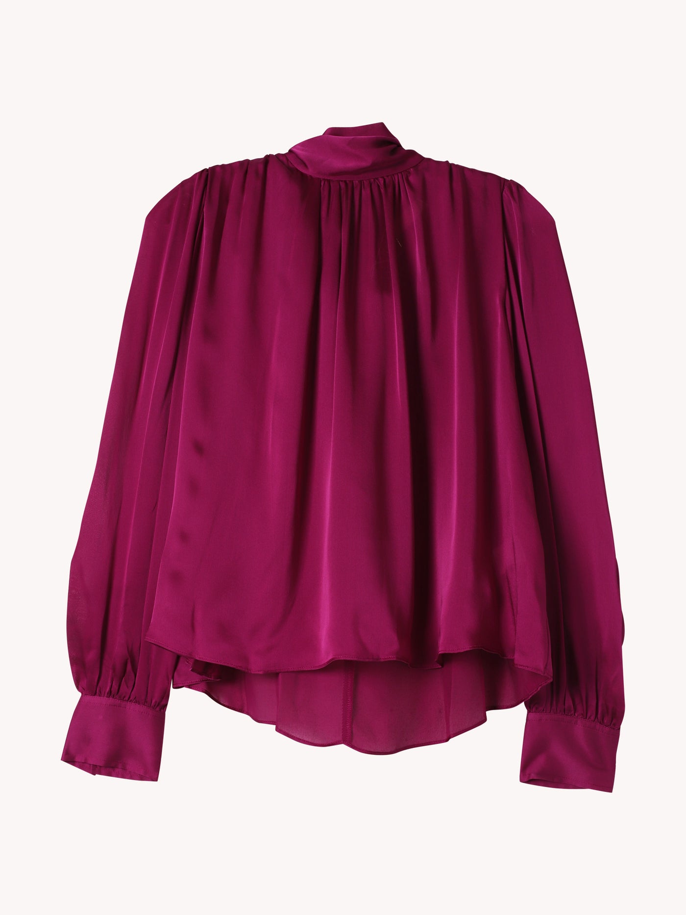 Ornament Tie Neck Blouse