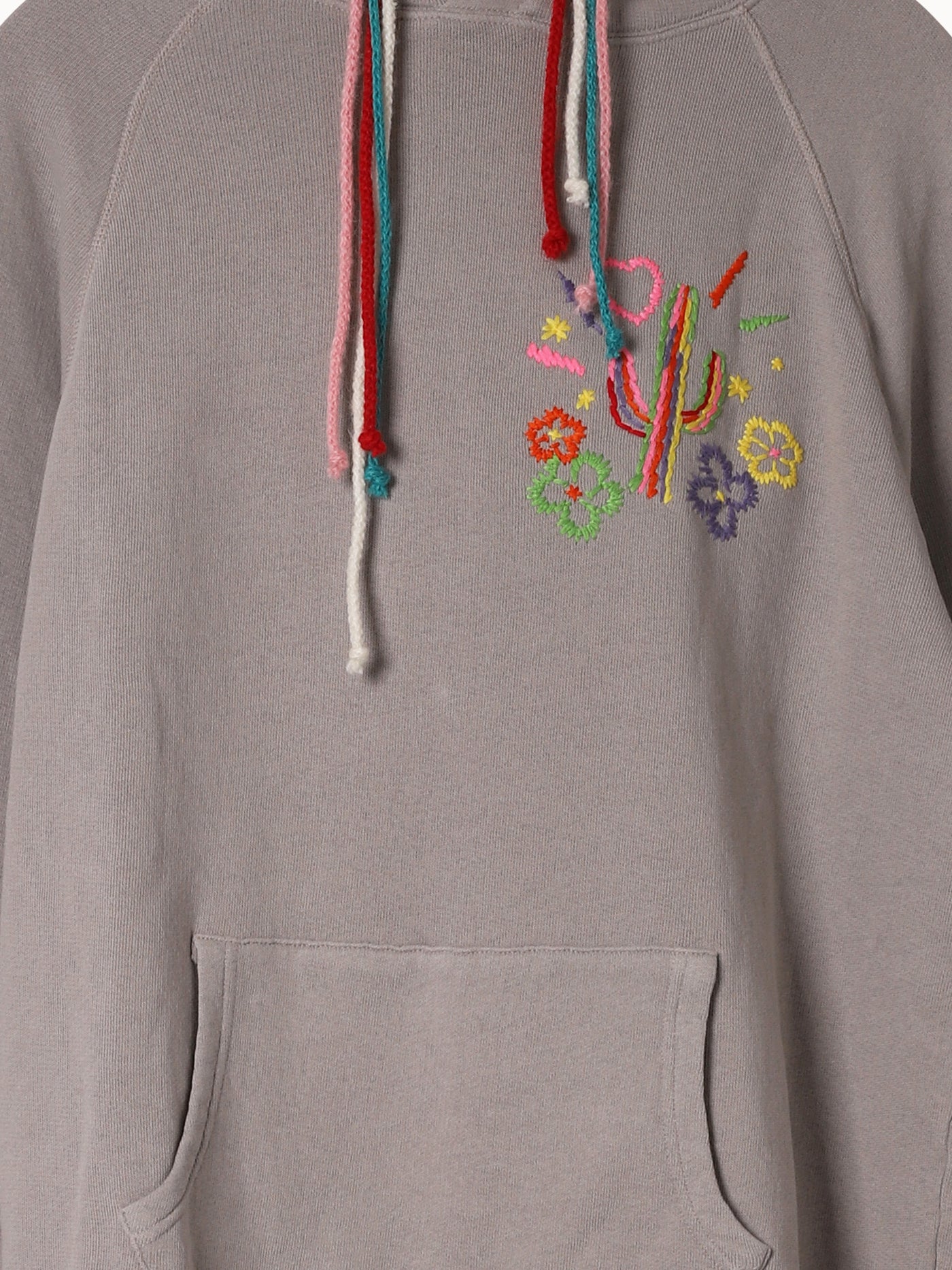 Embroidered Cactus Hoodie