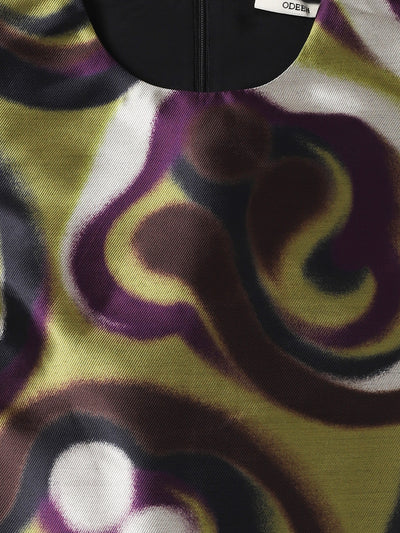 Sleeveless Print Top