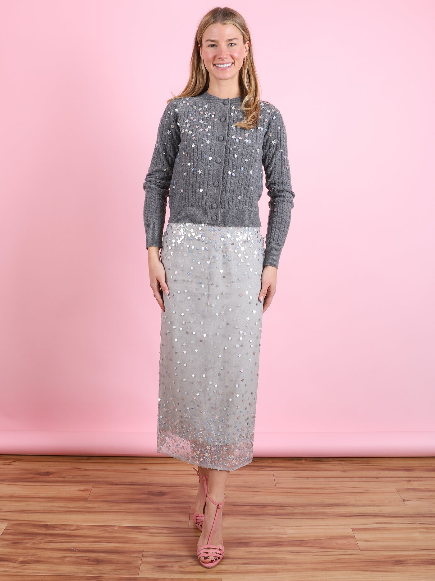 Gilberte Embroidered Cardigan