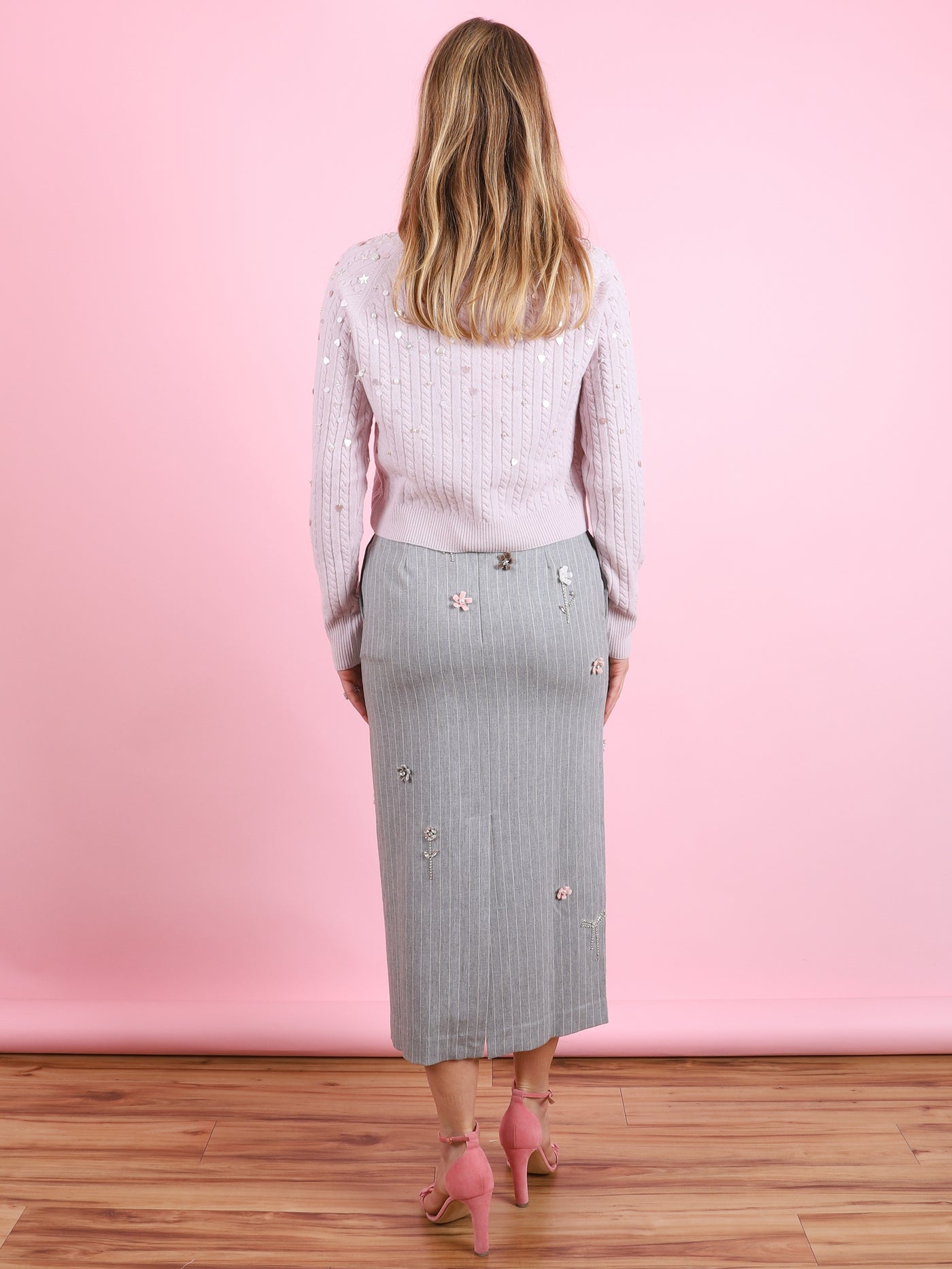 Gilberte Embroidered Cardigan