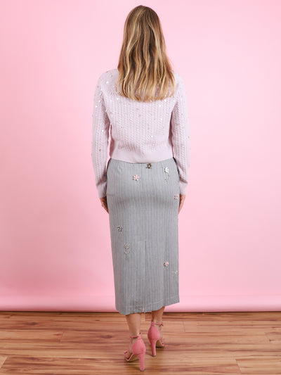 Gilberte Embroidered Cardigan