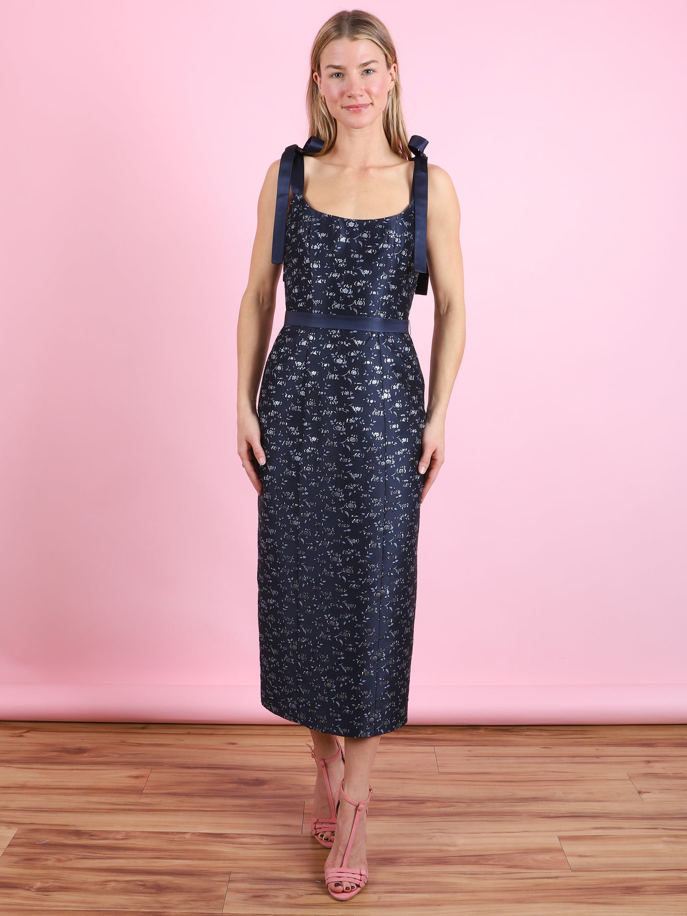 Acacia Brocade Corset Dress