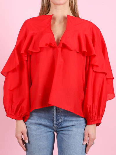 Hazan Ruffle Top