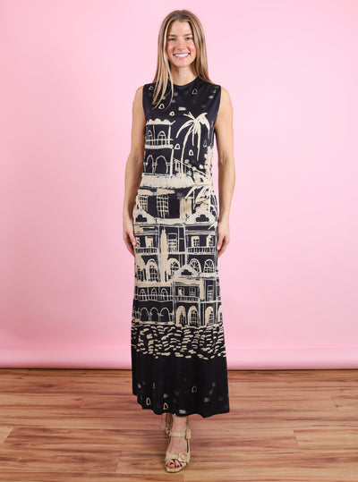 Cardinal Direction Dress