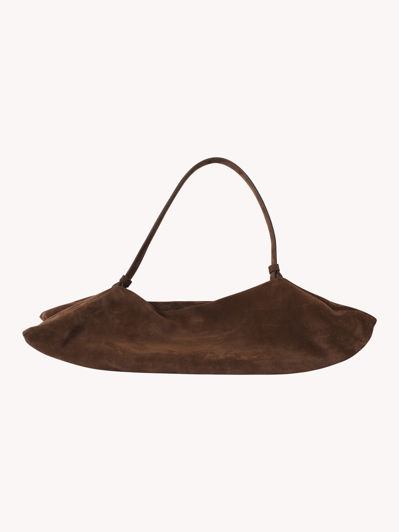 ORIGAMI BAG IN CHOCOLATE SUEDE