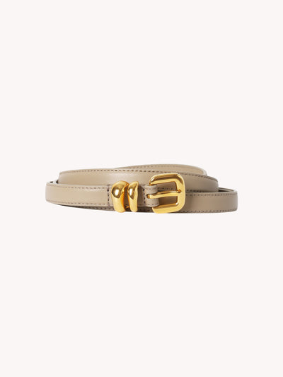 DOUBLE SKINNY BELT