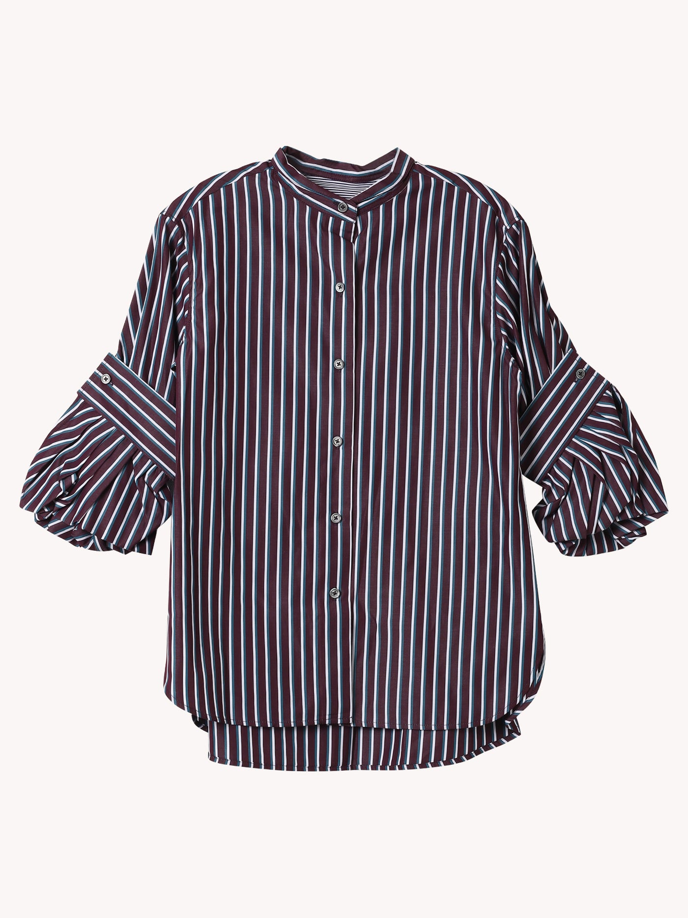 ROLLED CUFF BUTTON DOWN SHIRT