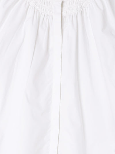 White Short Sleeve Blouse