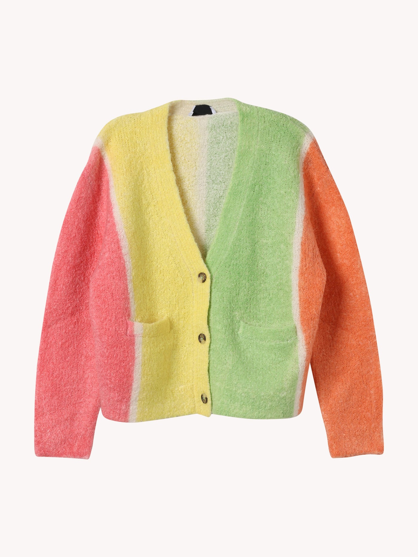 Hand Painted Ombre Knit Cardigan