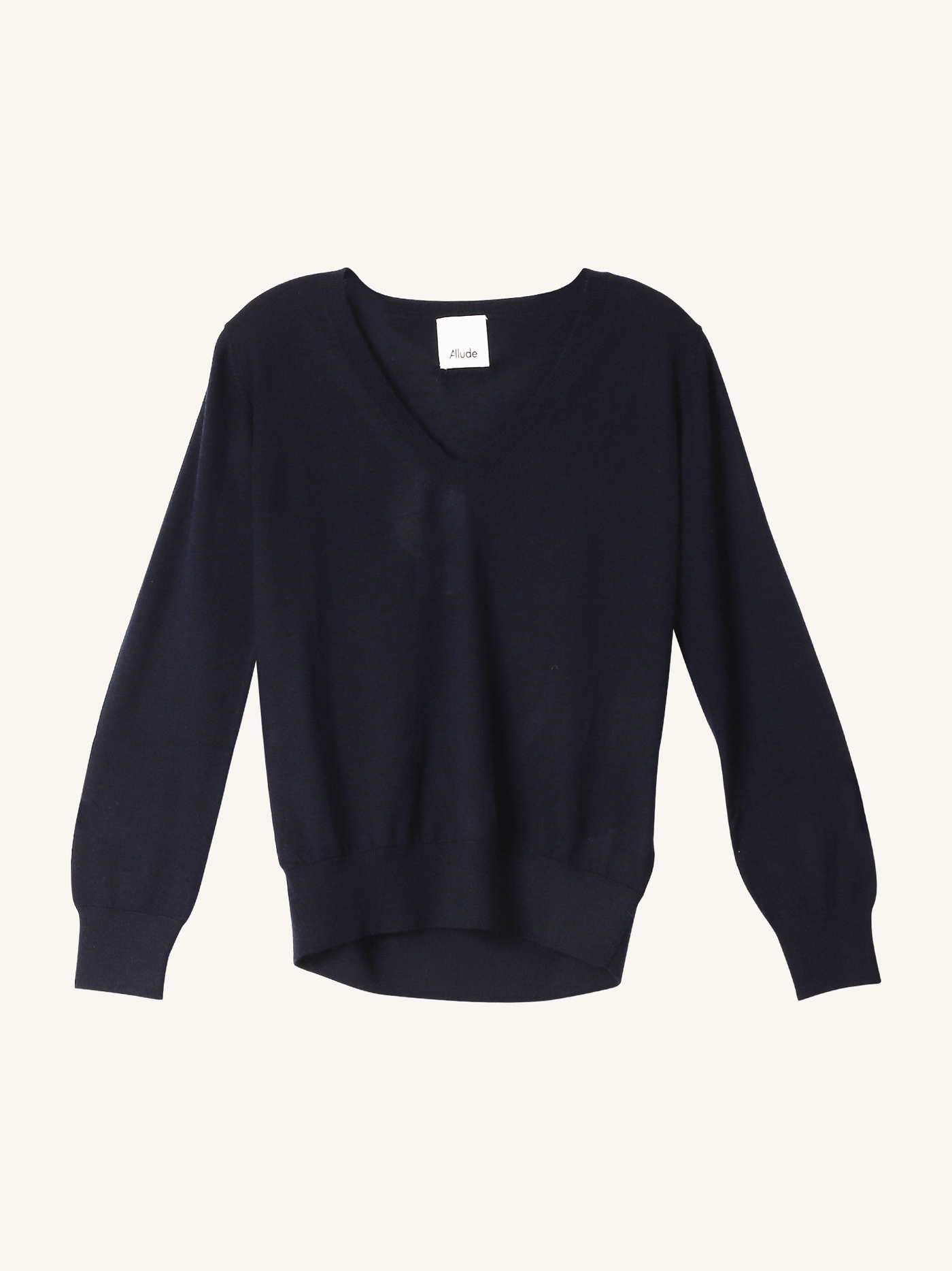 Navy V-Neck Sweater
