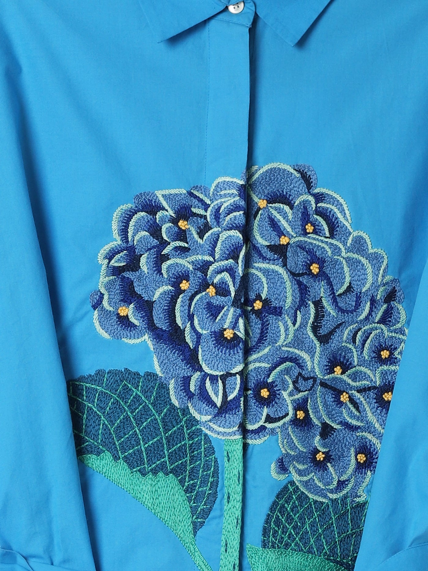 Hand Embroidered Long Dress – CabanaCanary