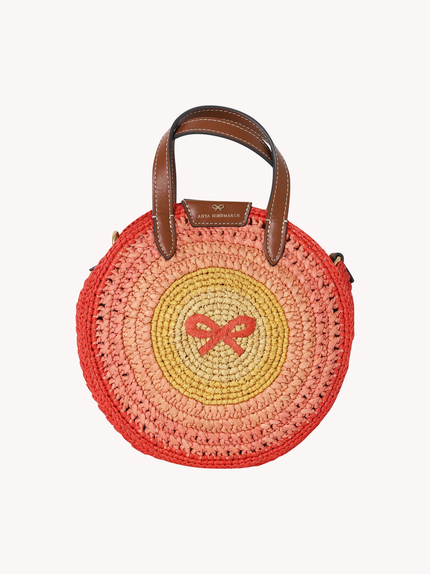 SMALL ROUND BOW TOTE