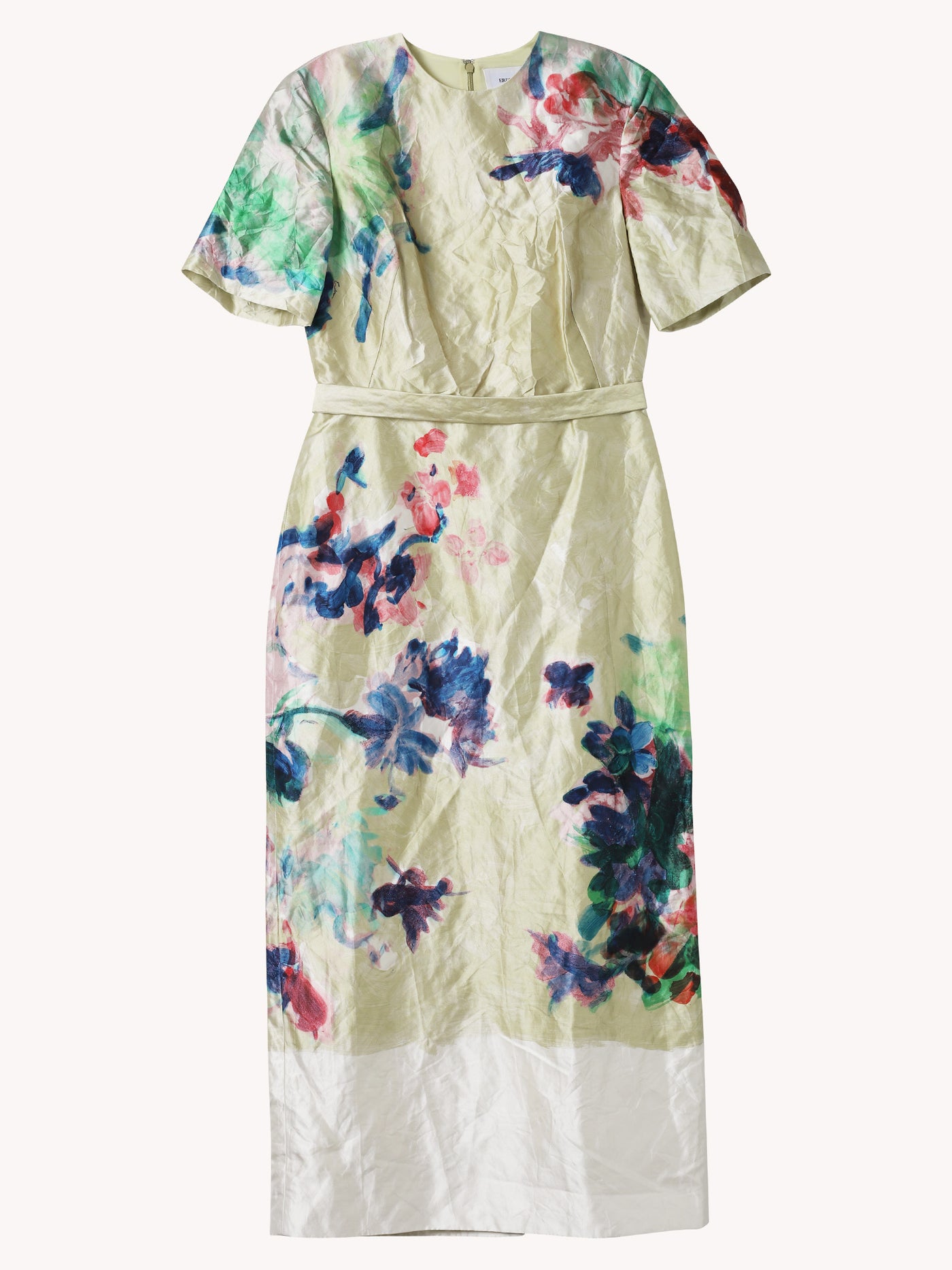 SHORT SLEEVE MIDI DRESS