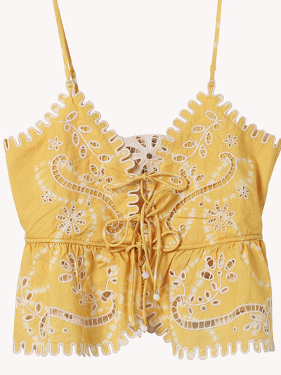 Liat Embroidered Cami Top