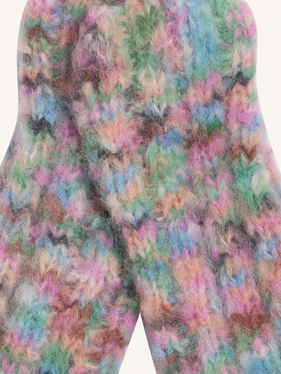 Speckle Glove in Purple