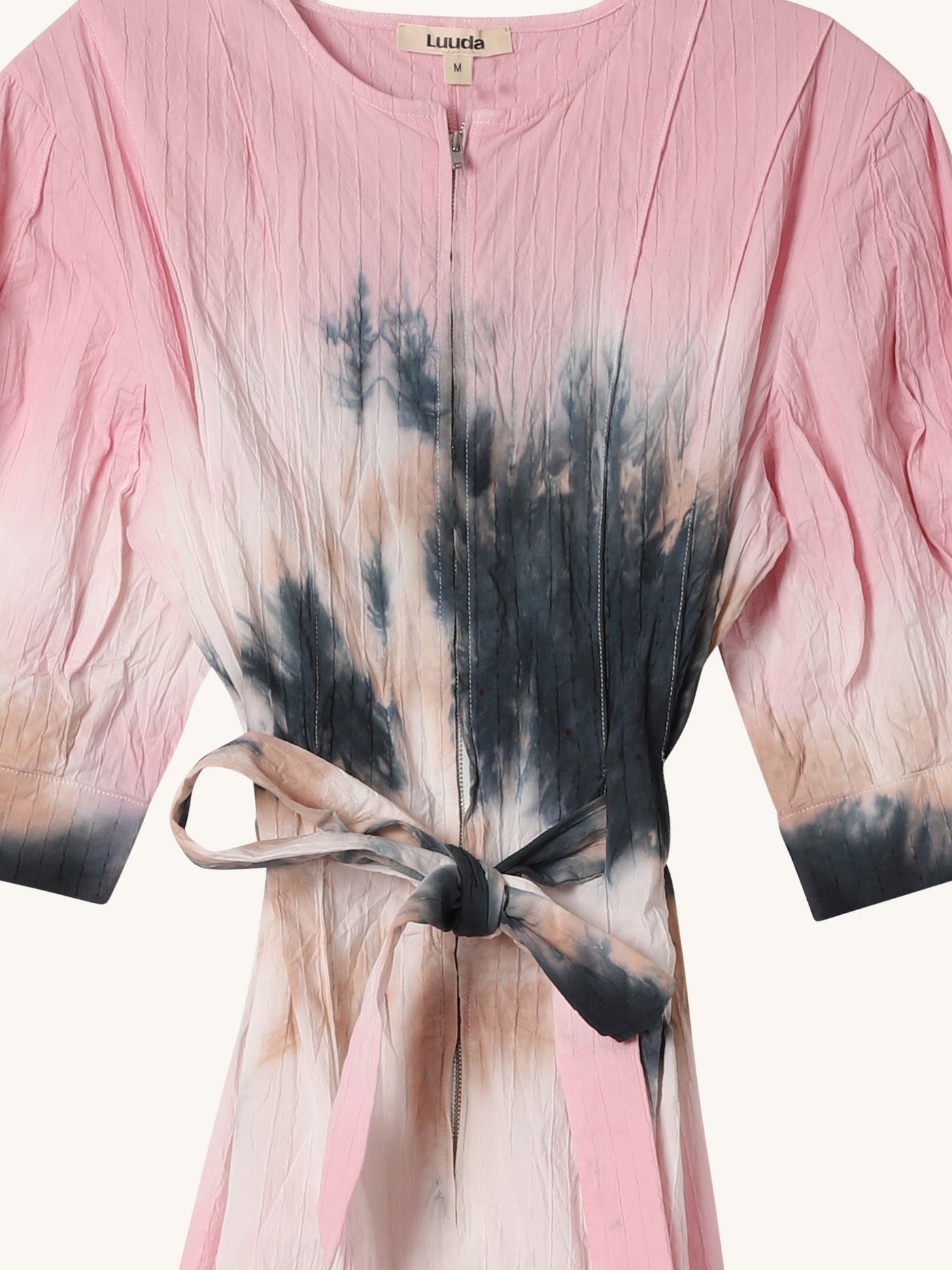 Tie Dye Zipper Dress