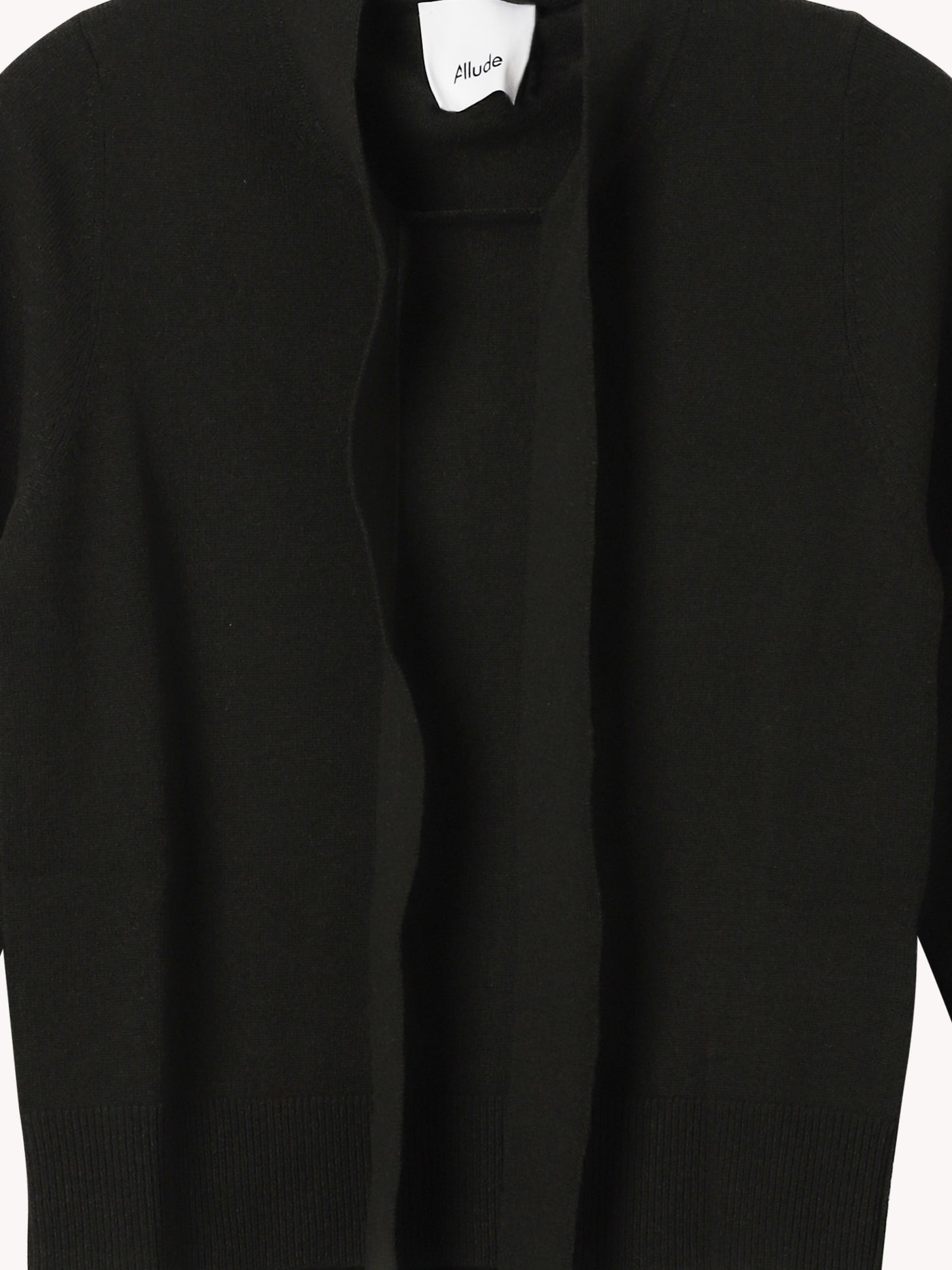 TIE NECK LONG SLEEVE SWEATER