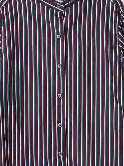 ROLLED CUFF BUTTON DOWN SHIRT
