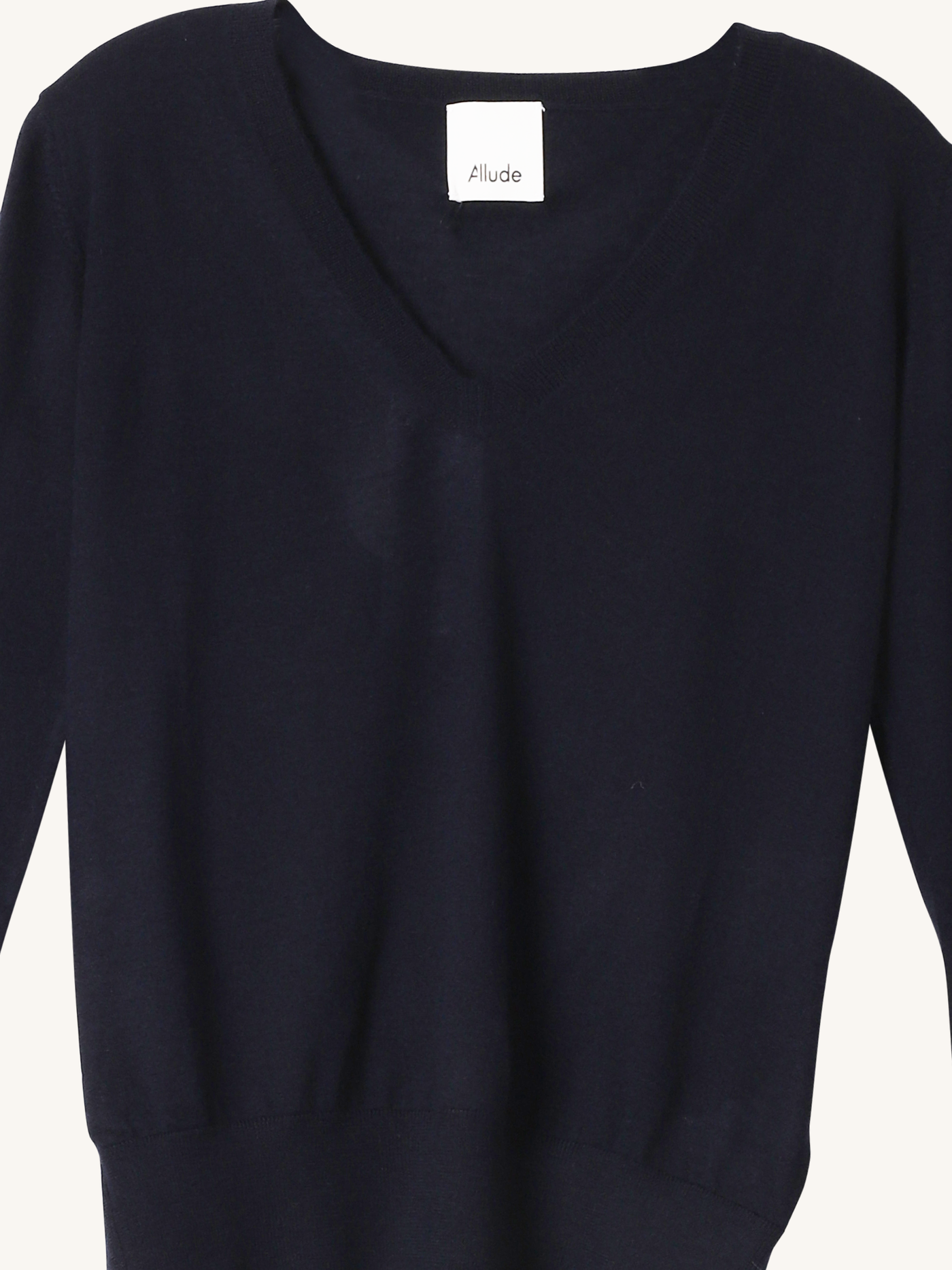 Navy V-Neck Sweater