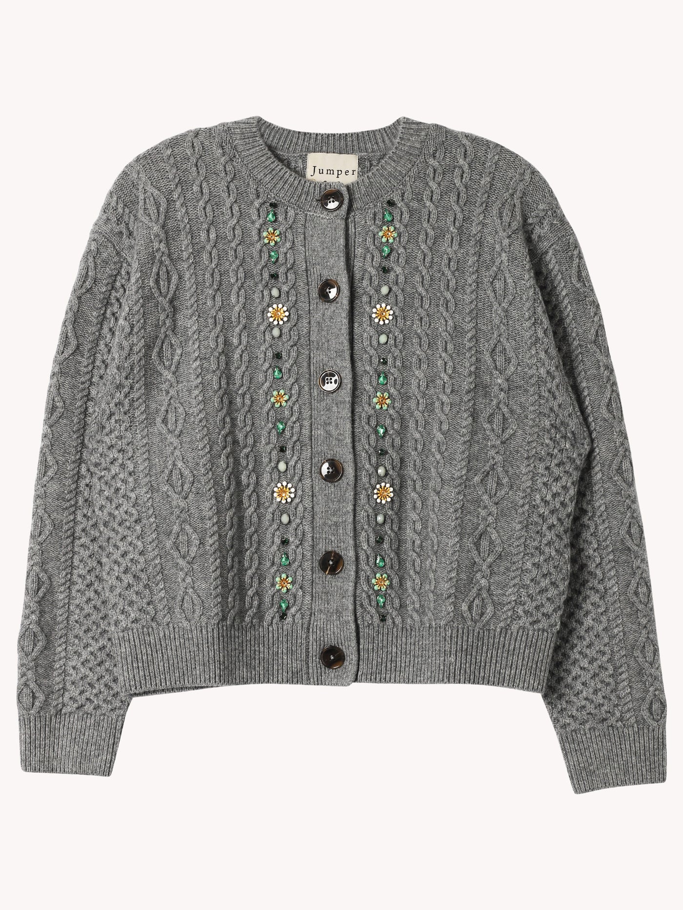 Jewel Cable Cardigan