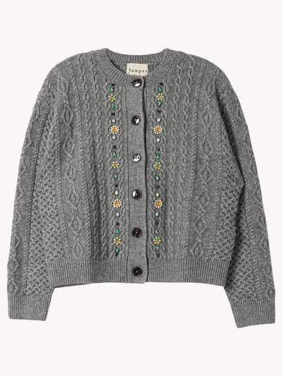 Jewel Cable Cardigan
