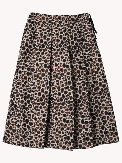 Leopard Print Skirt