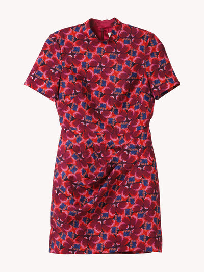 Draped Mini Dress