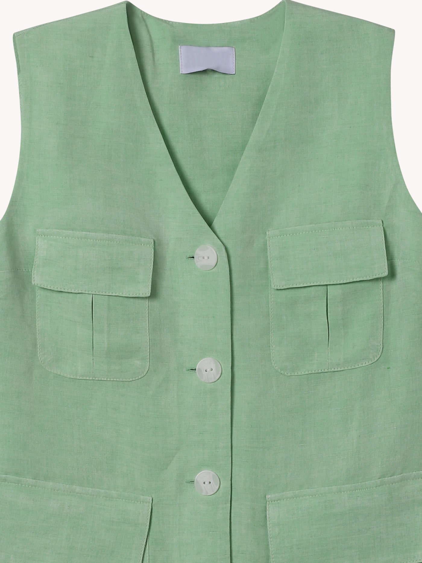 Vest Mini Dress in Green