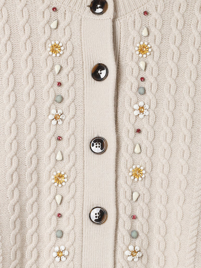 Jewel Cable Cardigan
