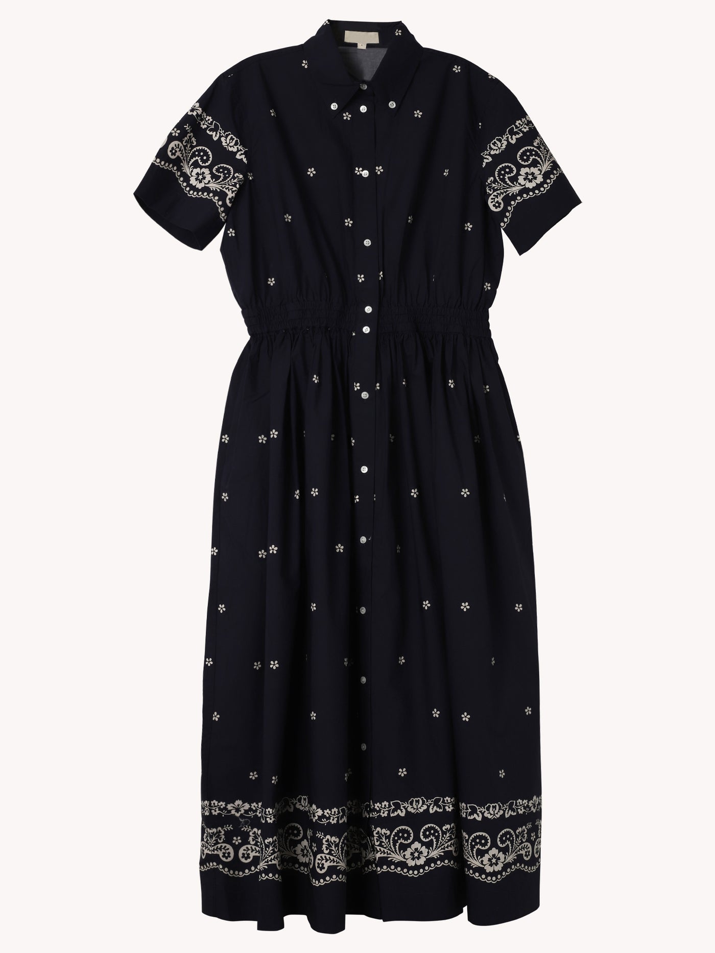 Floral Bandana Shirt Dress – CabanaCanary