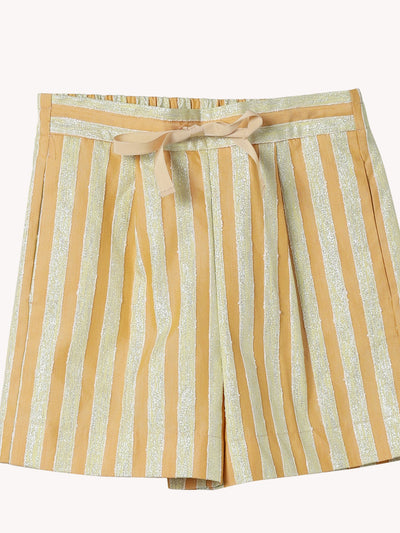 Linen Cotton Bermuda Shorts