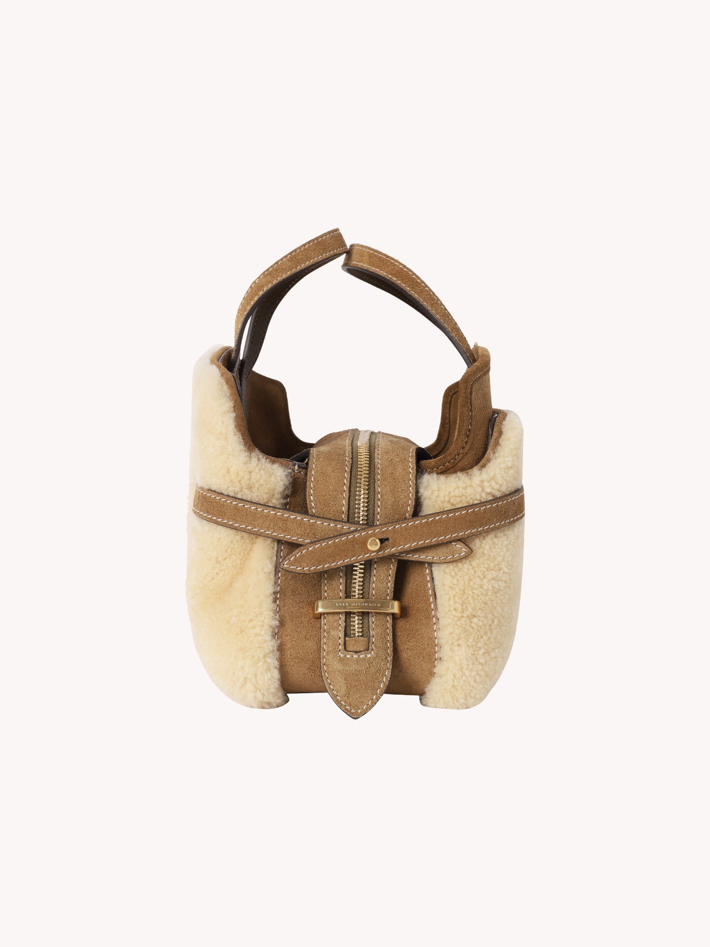 Small Wilson Shearling Crossbody
