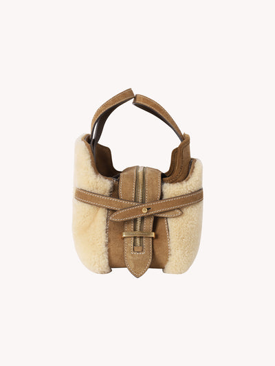 Small Wilson Shearling Crossbody