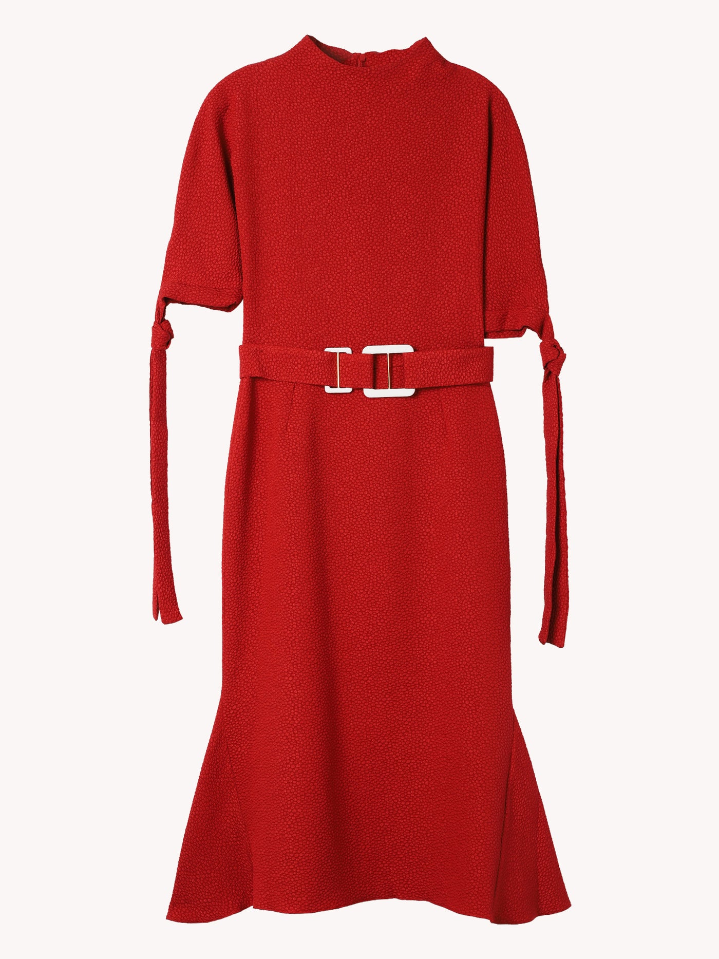 Pedernal Dress in Carmine