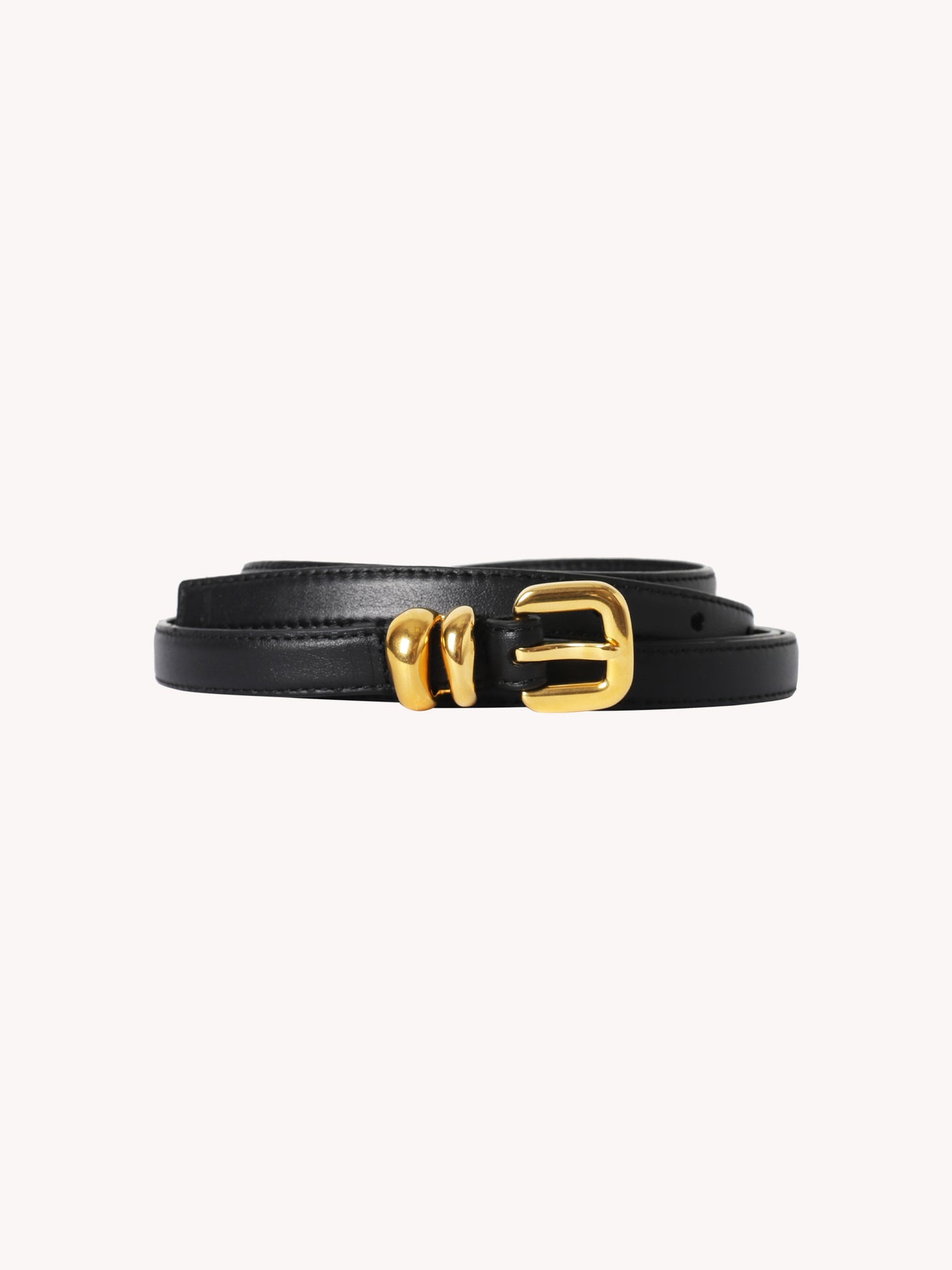 DOUBLE SKINNY BELT
