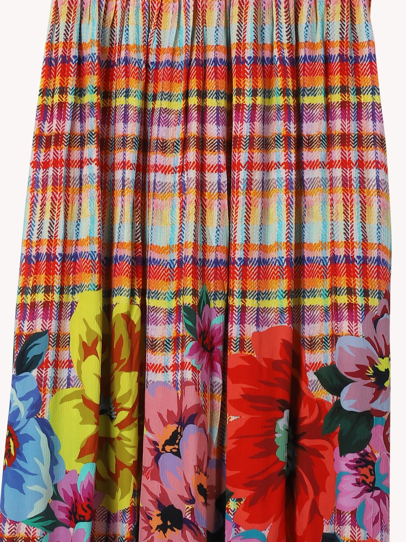 Floral Crepe Skirt