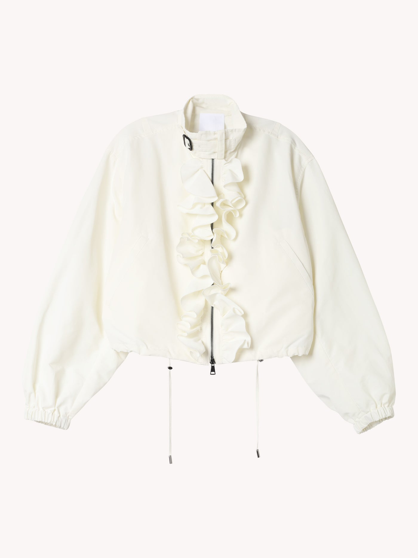 Off White Ruffle Jacket