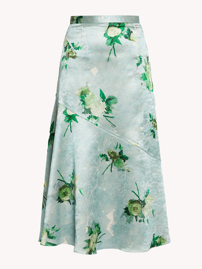 A-Line Midi Skirt
