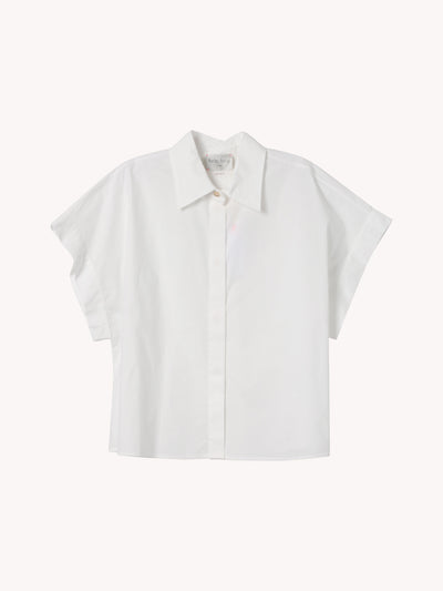 COTTON BOXY SHORT SLEEVED SHIRT