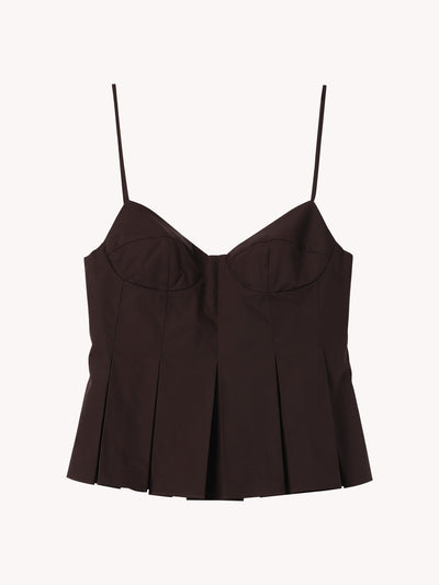 Iris Pleat Top