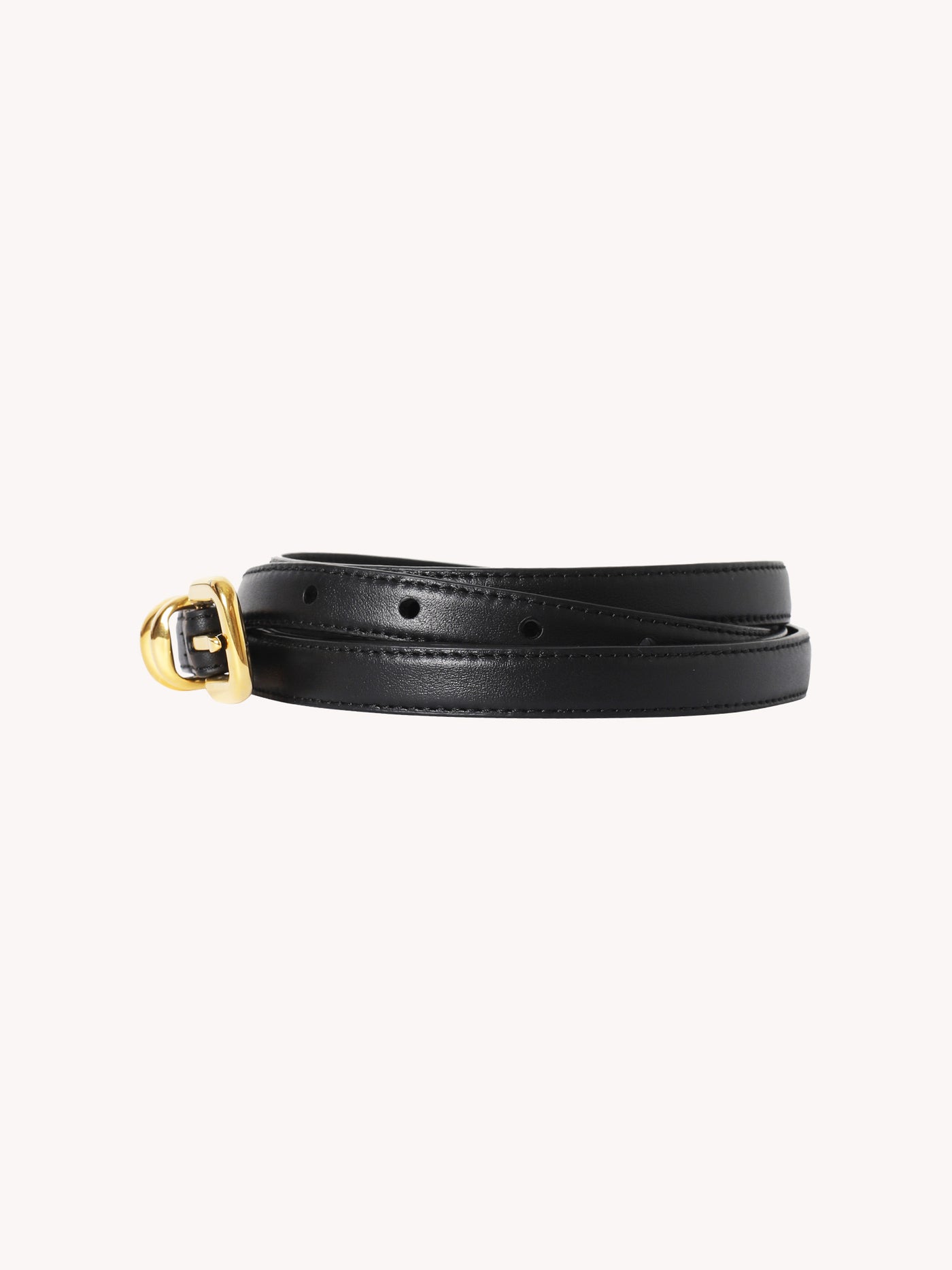 DOUBLE SKINNY BELT