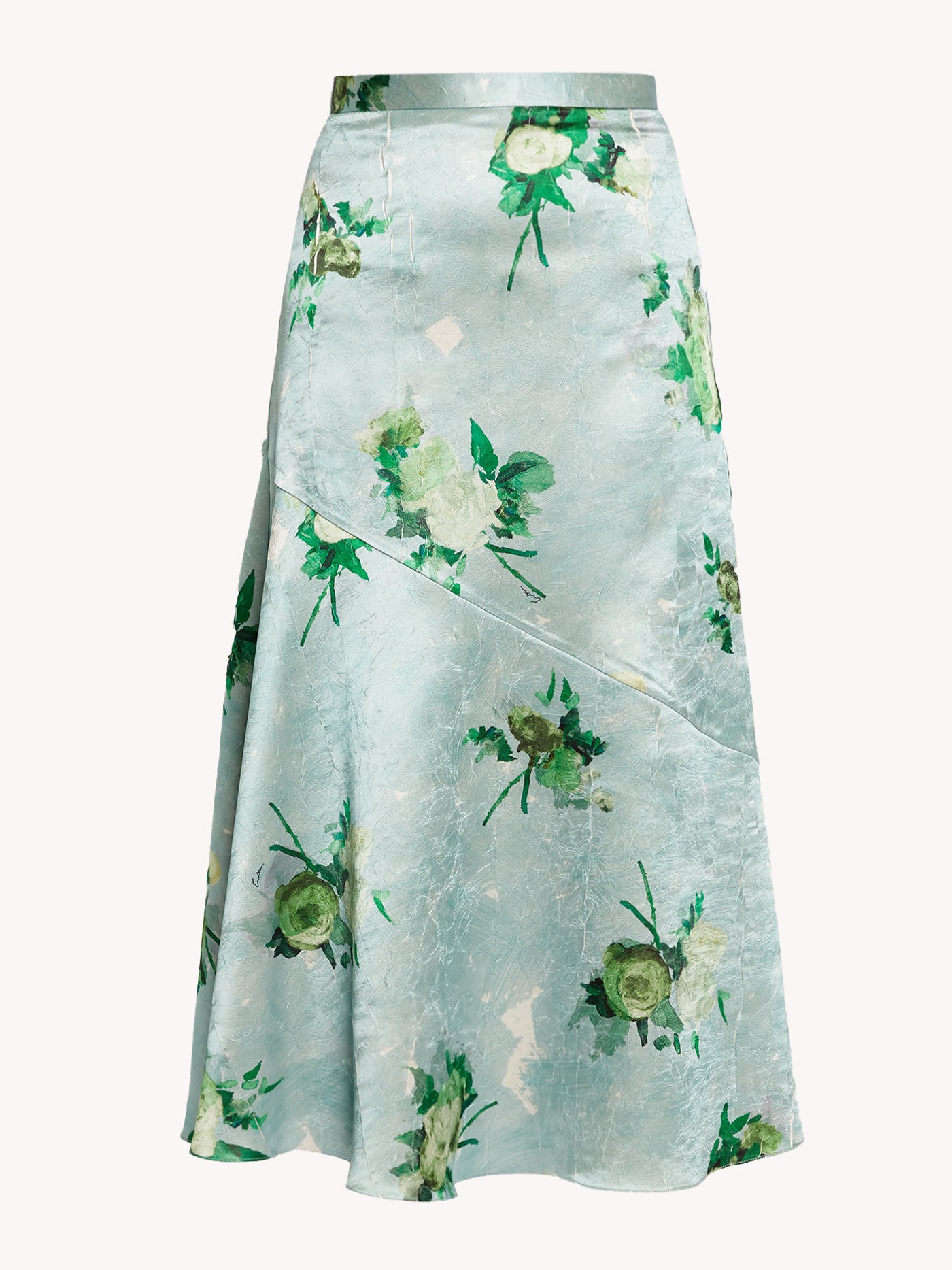A-Line Midi Skirt