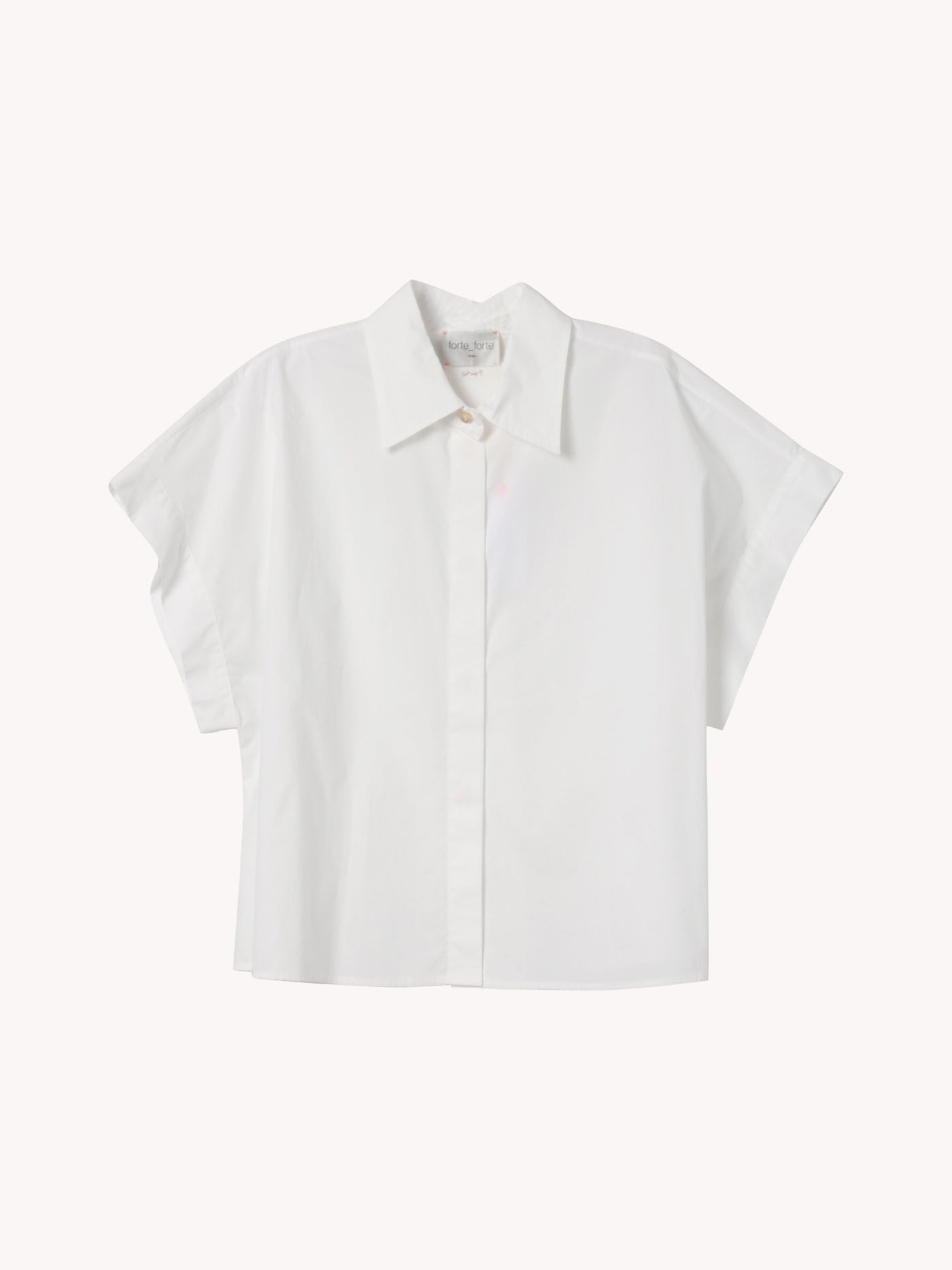 COTTON BOXY SHORT SLEEVED SHIRT